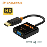 DisplayPort DP to VGA Adapter 1080P 60Hz